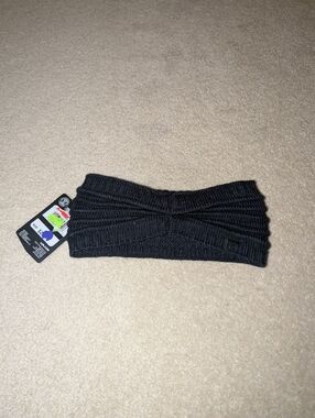 Nwt Headband Under Armor Threadborne Knit Winter black MSRP $25.00